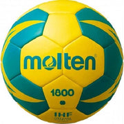 Molten trainingshandbal - model 1800 / H2X1800YG - geel/groen - maat 2 (=dames)