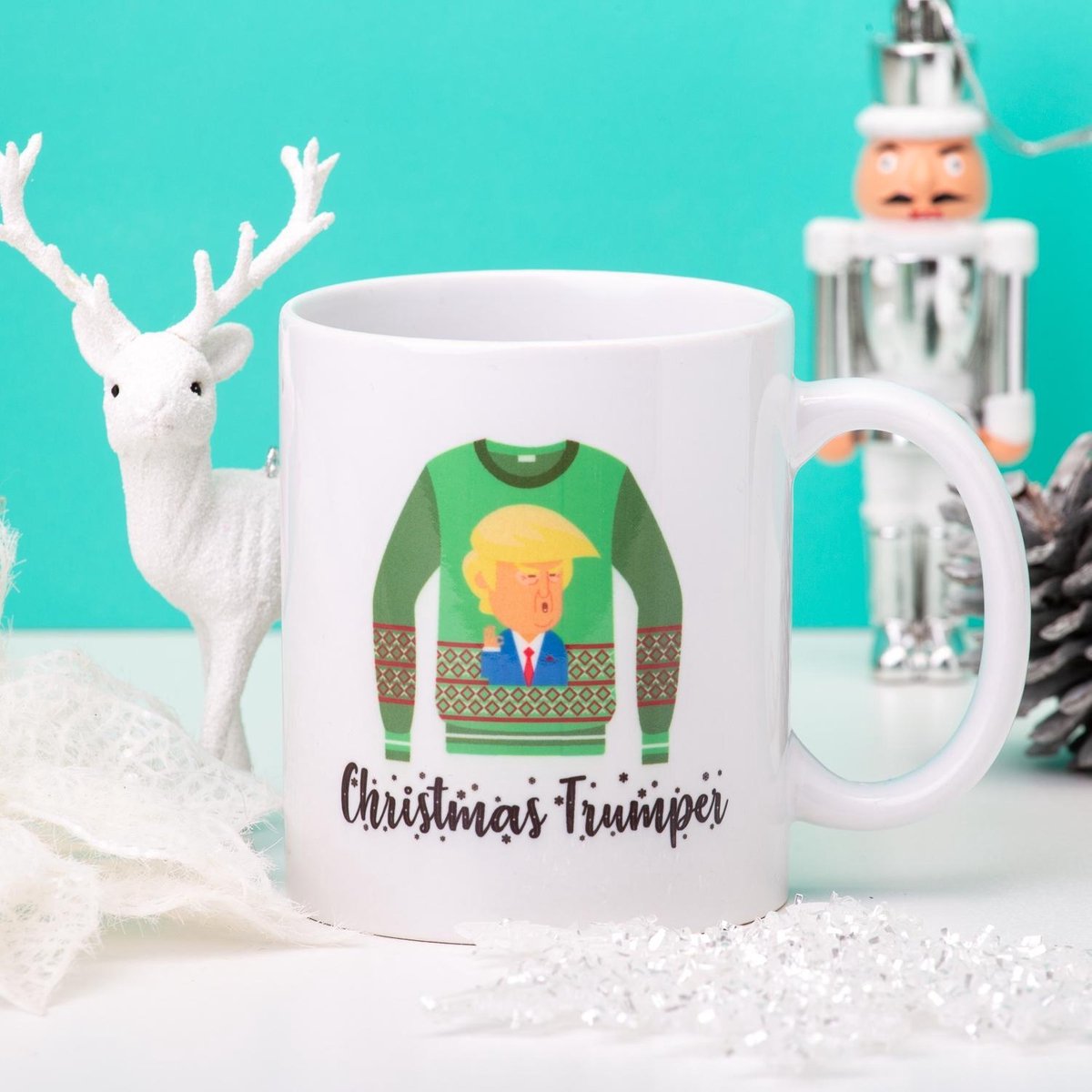 Nutcrackers Mok Christmas Trumper
