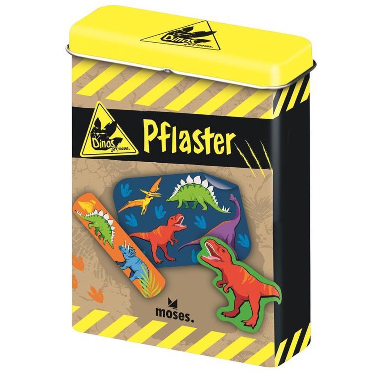 Blikje pleisters met dinosaurussen - 20 stuks