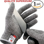 BÖR - snijbestendige handschoenen SMALL - CE - watch video