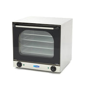 Convectieoven - met Grill en Stoom - RVS - Variabele Thermostaat tot 300 Graden - Met 4 Trays - Timer -Analoog - Professionele Heteluchtoven - Maxima