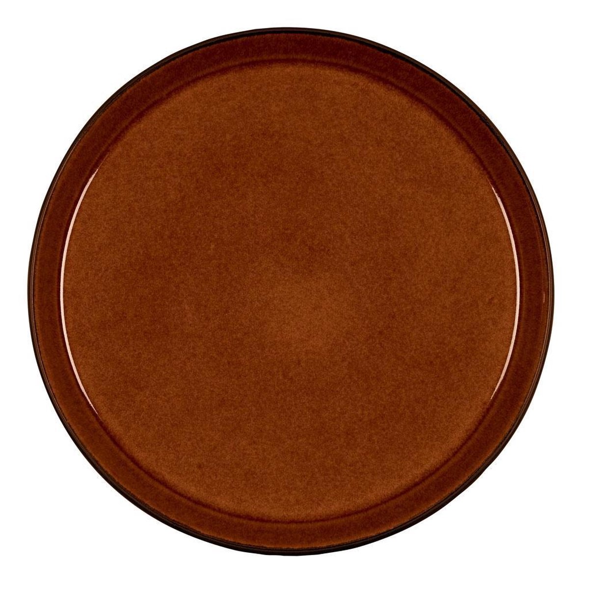 Bitz zwart/amber dinerbord