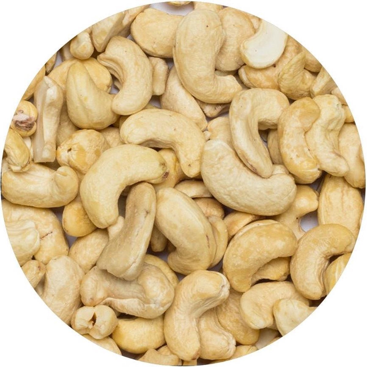 Cashewnoten W320 heel - 100 gram - Holyflavours -  Biologisch gecertificeerd