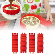 3D siliconen bakvorm- cakevorm- Diy- bakken- snake- hart vorm -4 stuks