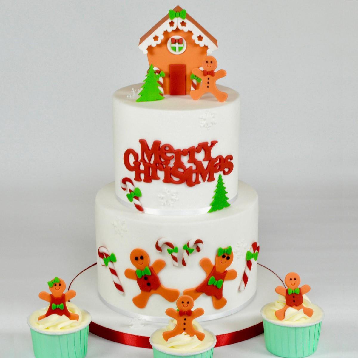 FMM uitsteker - Merry Christmas - 16 x 6 cm