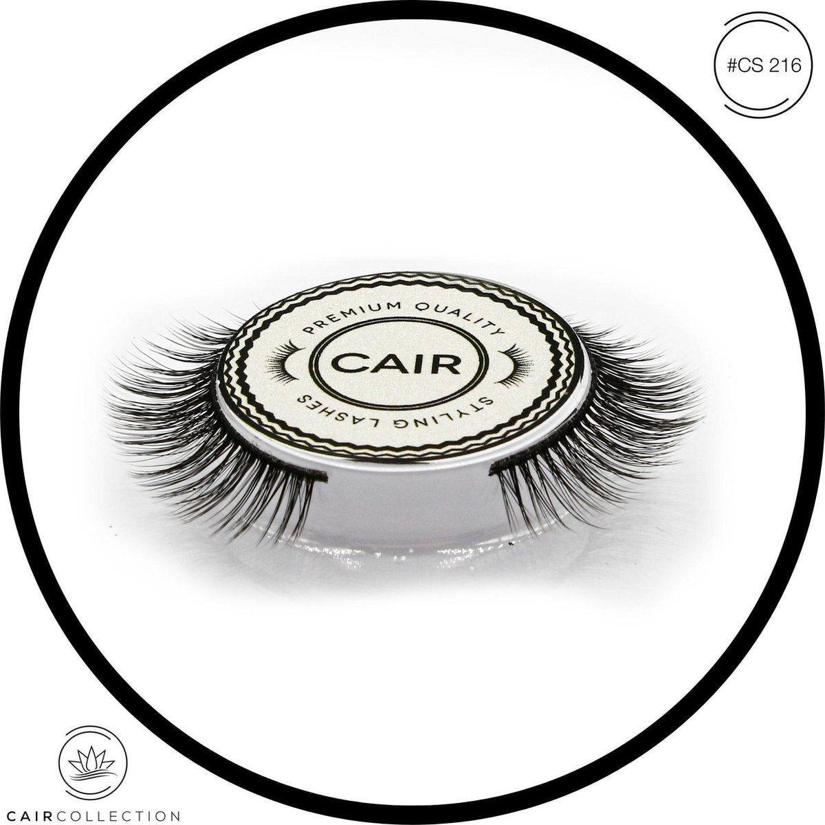 CAIRSTYLING CS#216 - Premium Professional Styling Lashes - Wimperverlenging - Synthetische Kunstwimpers - False Lashes Cruelty Free / Vegan