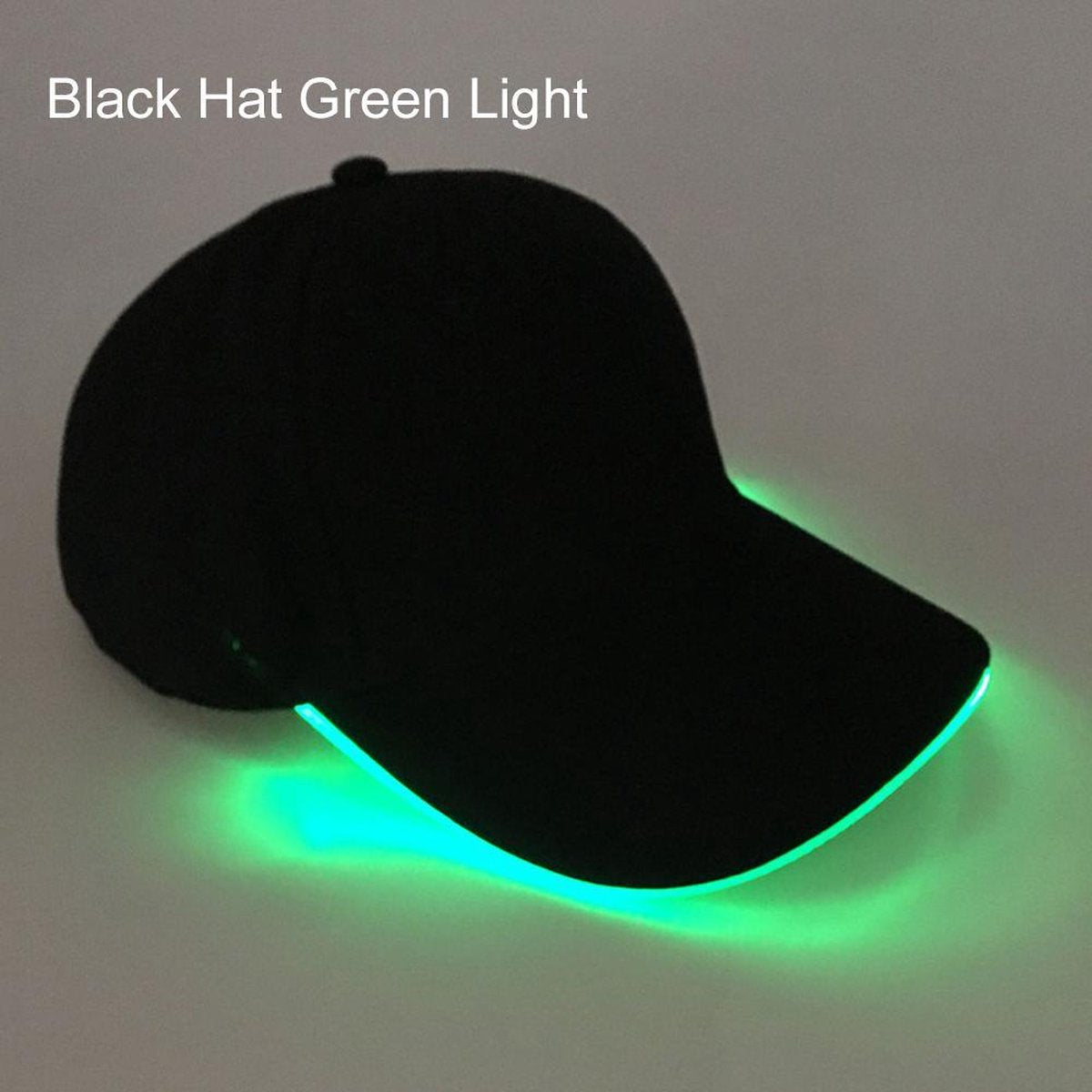 Zwarte Pet met Groene LED verlichting