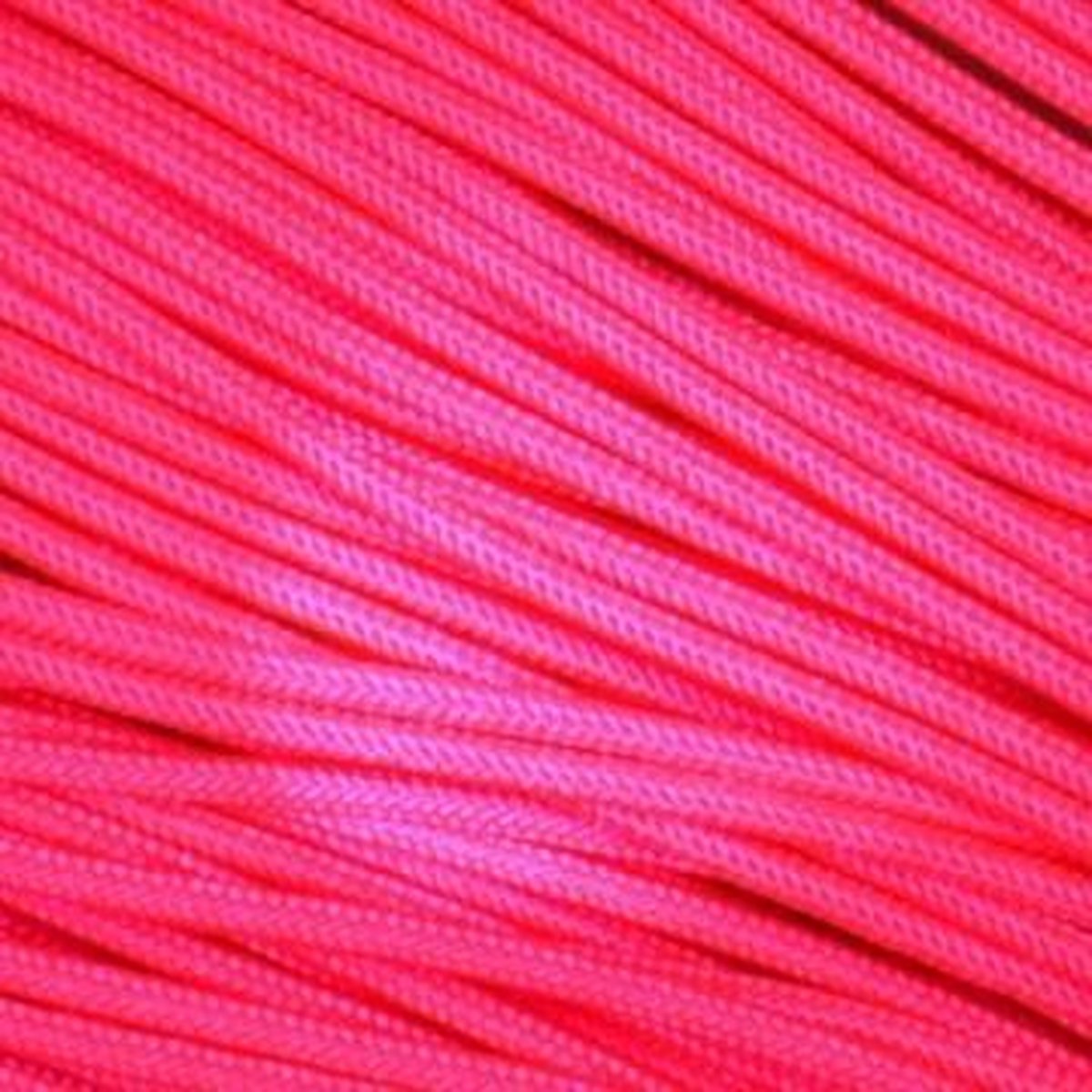 Rol 100 meter - Neon Pink Paracord 550 - #12