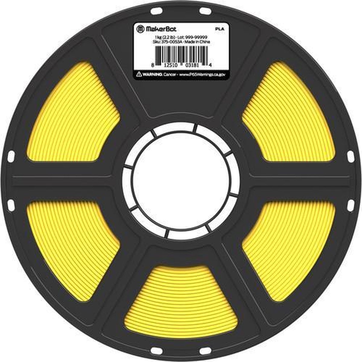 MakerBot Sketch PLA Filament Yellow (1kg