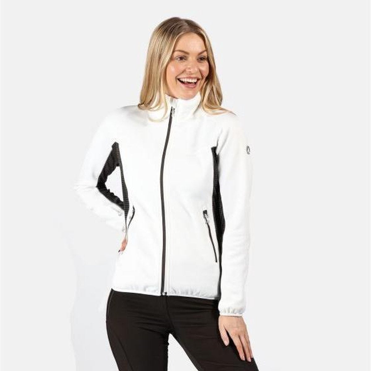 Yare II Softshell Stretch tussenlaag met rits over de volle lengte van Regatta voor dames