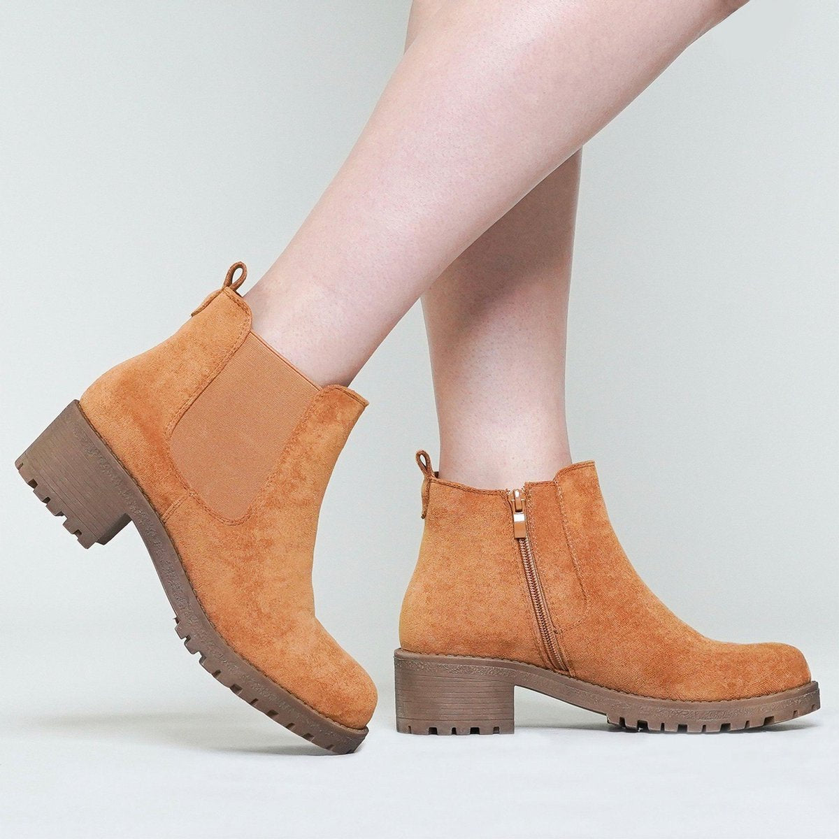 Chelsea boots suède camel Camel / 38