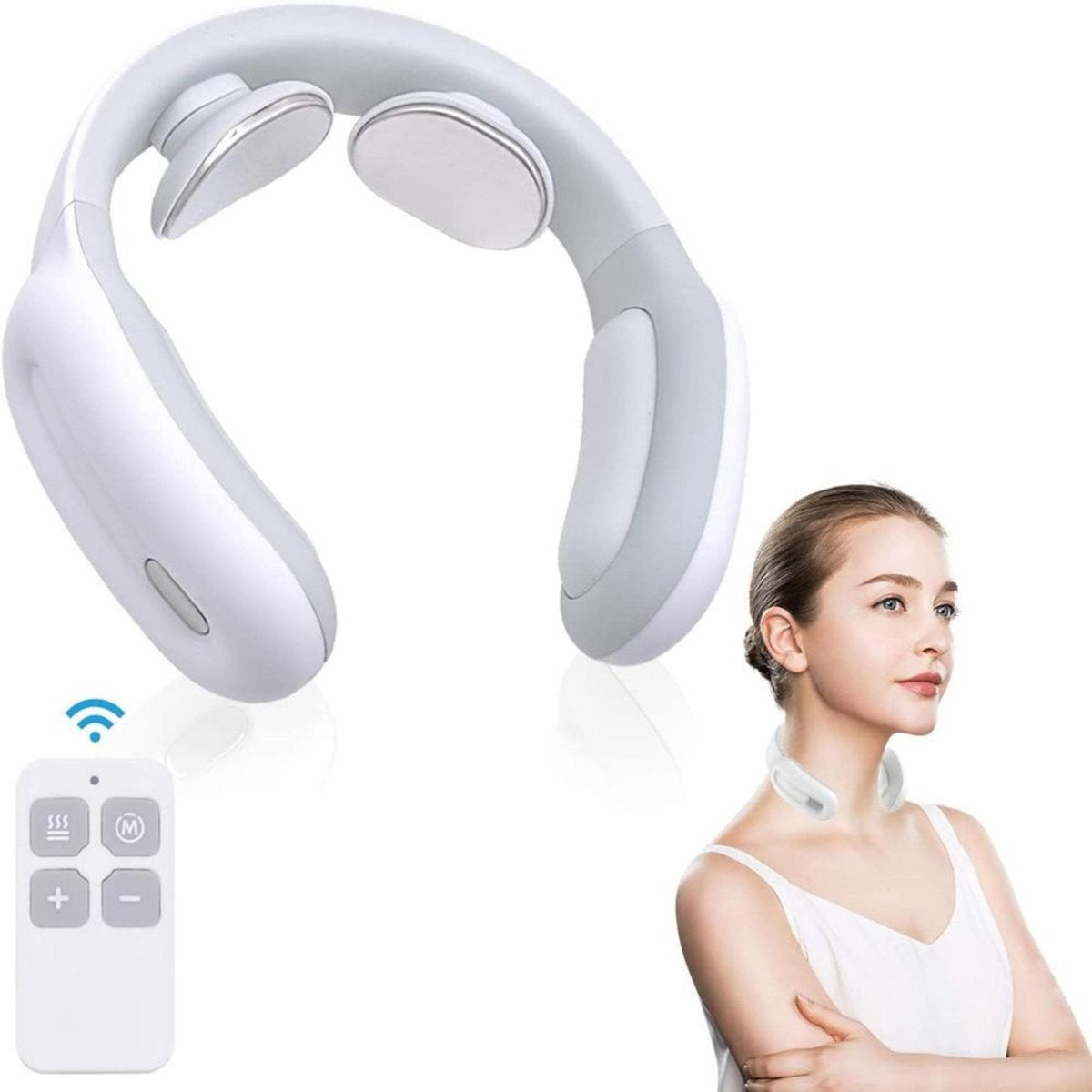 HMerch™ Nekmassage Apparaat -Wit