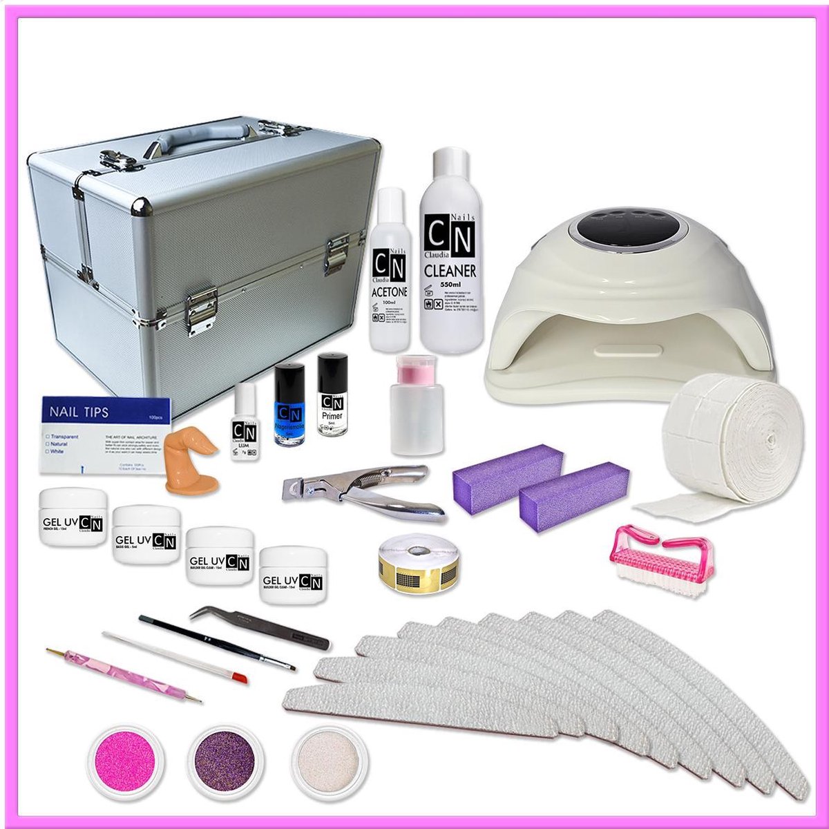 Startpakket Starterskit uv gel/startpakket met UV/LED lamp
