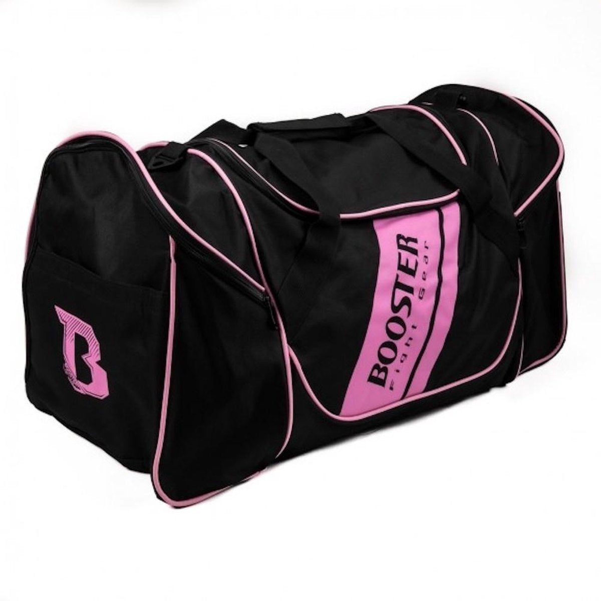 Booster Team Duffel Sporttas Nylon - Zwart - Roze