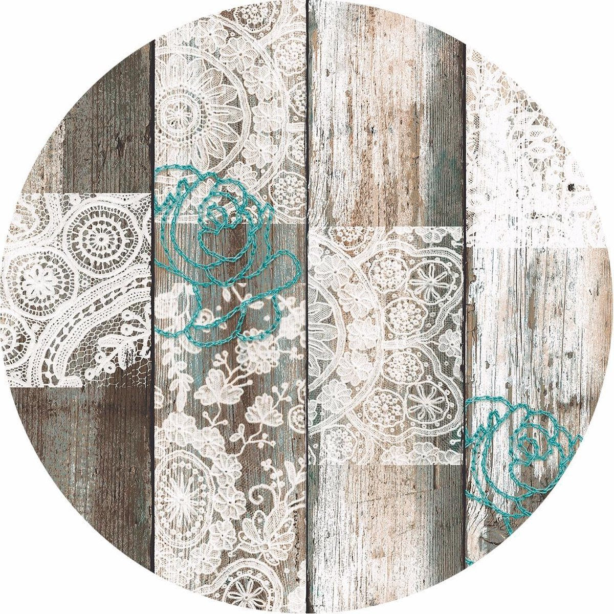 Tafelzeil 160cm Rond Romantic