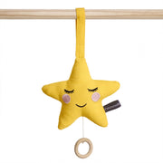 Roommate Muziekdoos Ster 19 Cm Geel
