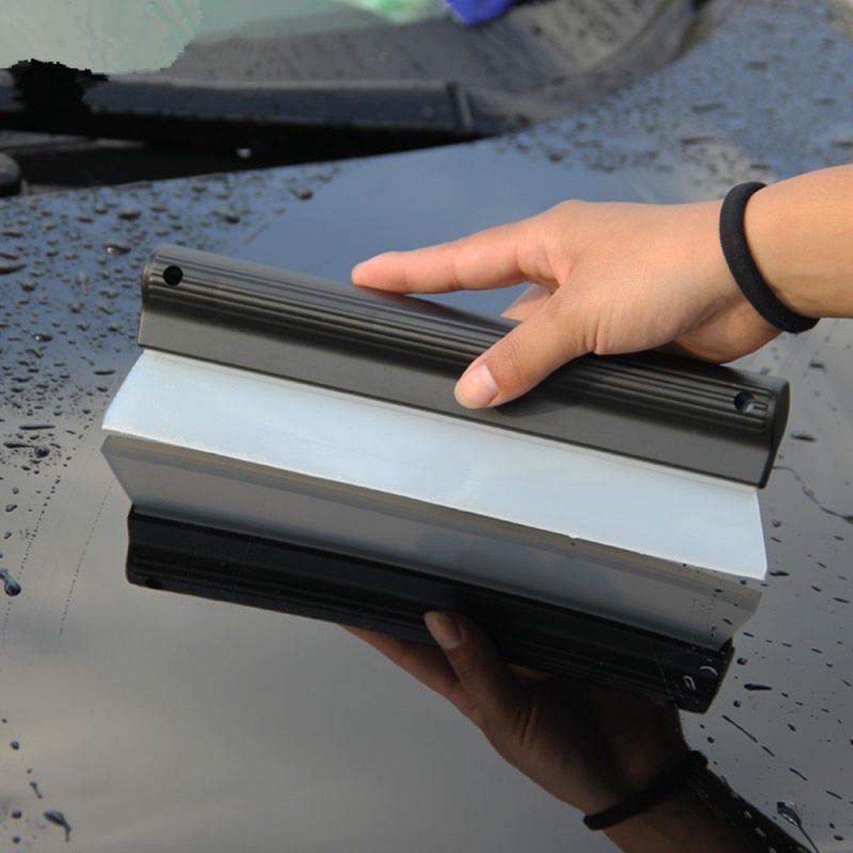 Siliconen Ruitenwisser - Auto Accessoires - Voor buiten & binnen - Ruiten trekker voor ramen - Wisserblad