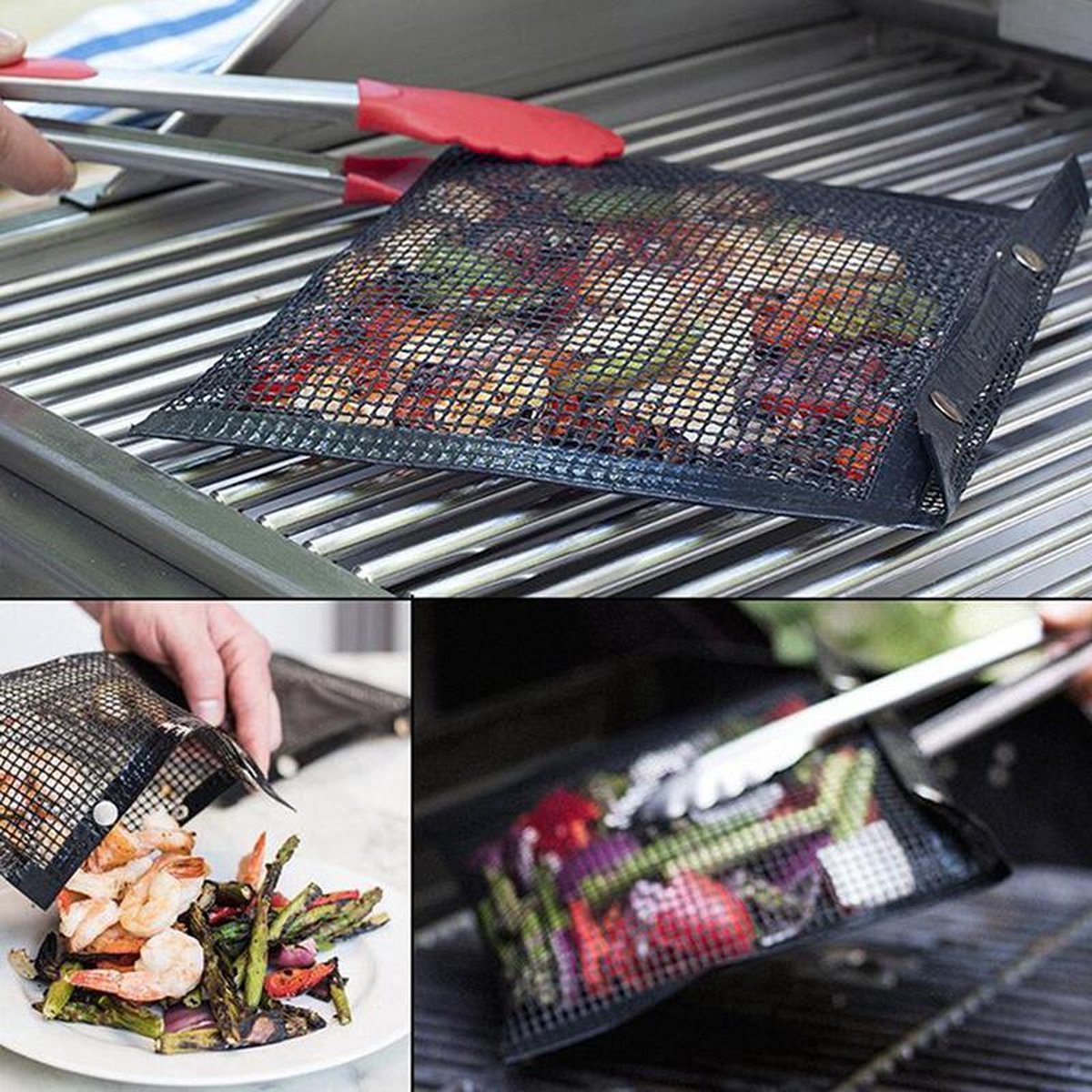 Herbruikbare BBQ Grill zak 22x27cm