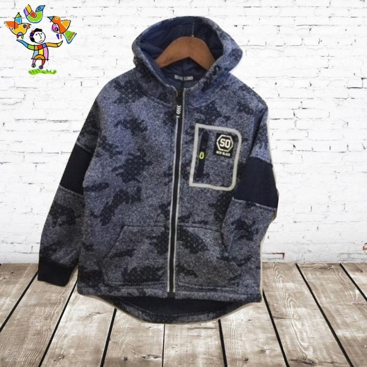 S&C Vest Squared & Cubed G016 blauw 146/152
