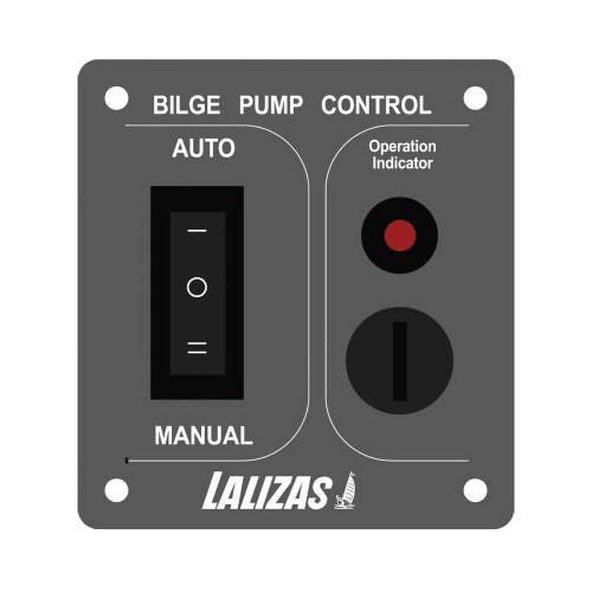 Lalizas bilgepomp controlepaneel 15a