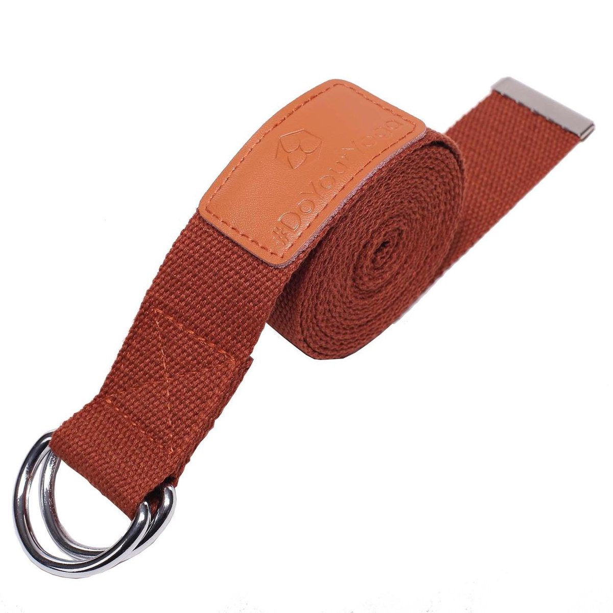 #DoYourYoga - Yogariem - »Amita« - 100% polyester met stabiele metalen ringsluiting - 260 x 3