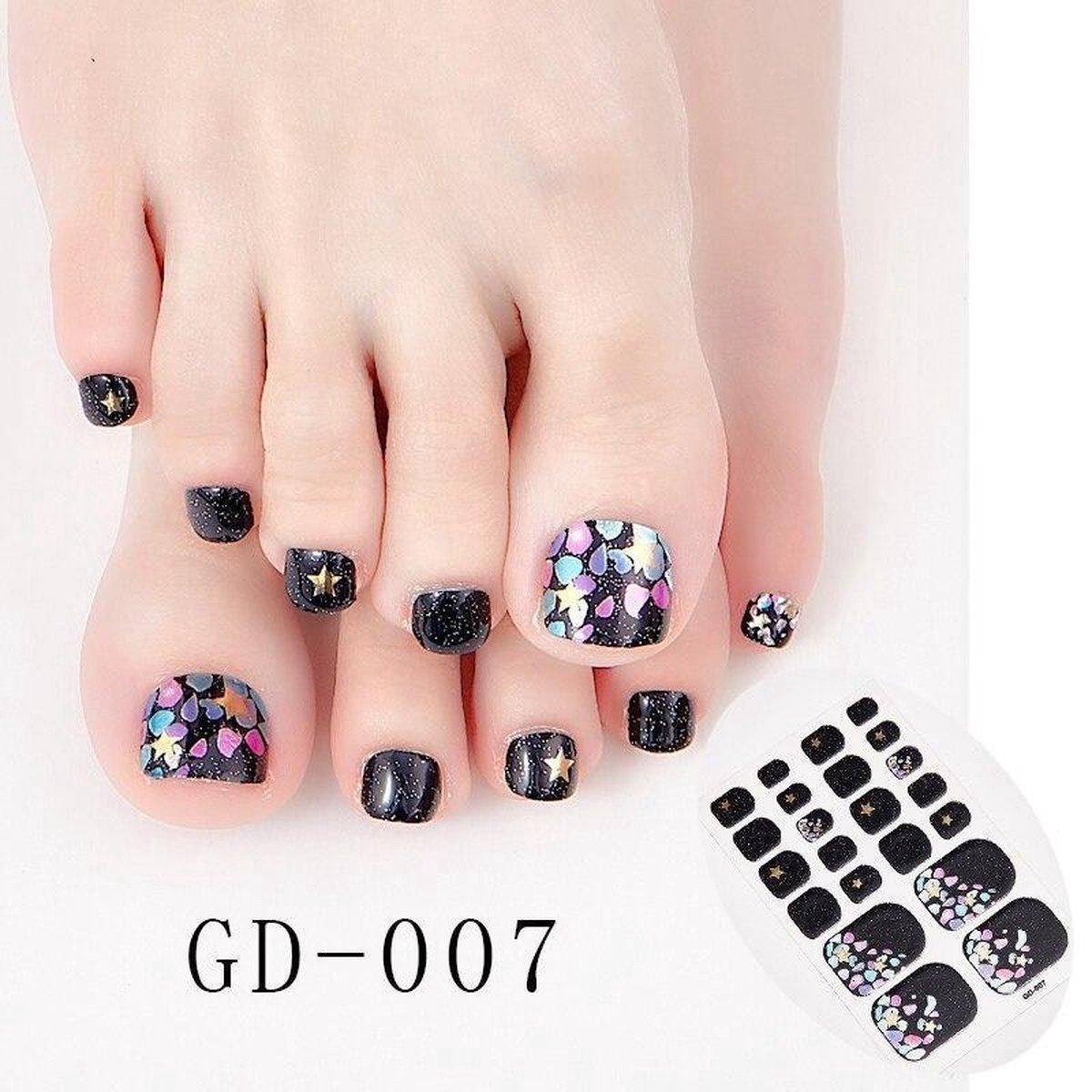 Prachtige Teen NagelStickers/ 1 vel 