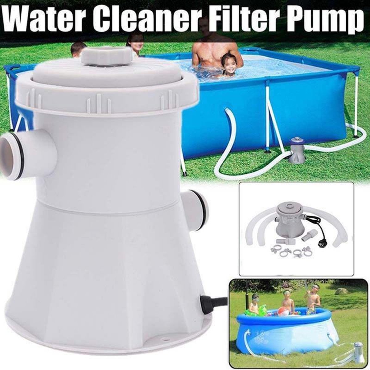TBG 220V Elektrische Zwembad Filter Pomp Zwembad Pomp En Filter Kit