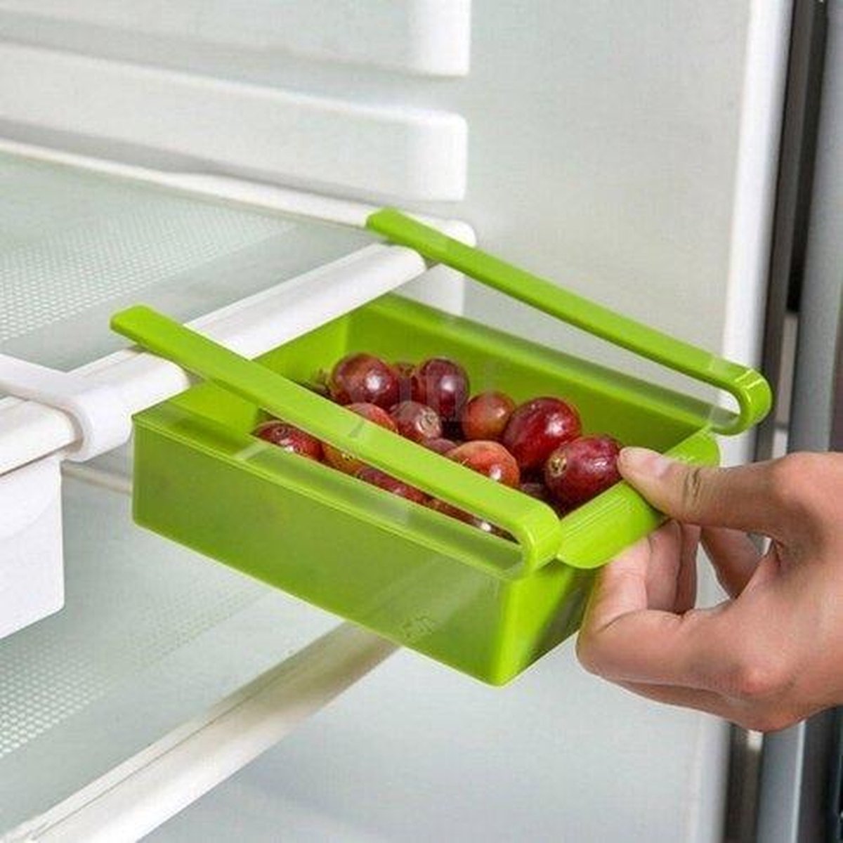 Koelkast opbergbox groen