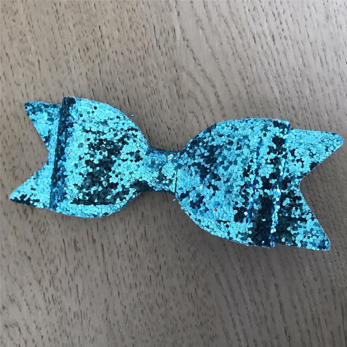 Glitter Strik XXL - Licht Blauw
