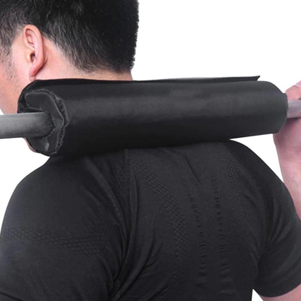 Barbell Pad - Nekbeschermer - Barpad - Squat Pad - voor Halterstang - Nekkussen - Fitness - Zwart