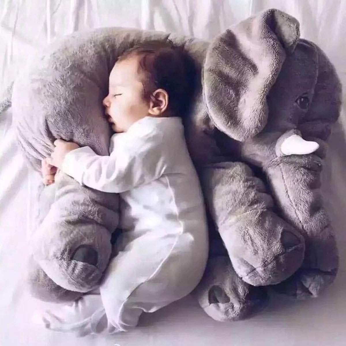 iBello knuffel kussen olifant XL