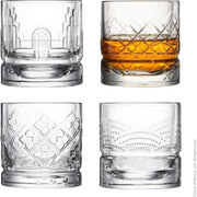 La Rochère - whisky glazen 30 cl - set van 4 - H 8