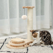 Baymate H228-274cm Huisdier Krabpaal Krabpaal Verstelbare Krabben Klimmen Boom Kat Speelgoed Super Hoge Kat Springen speelgoed AMT0084BG