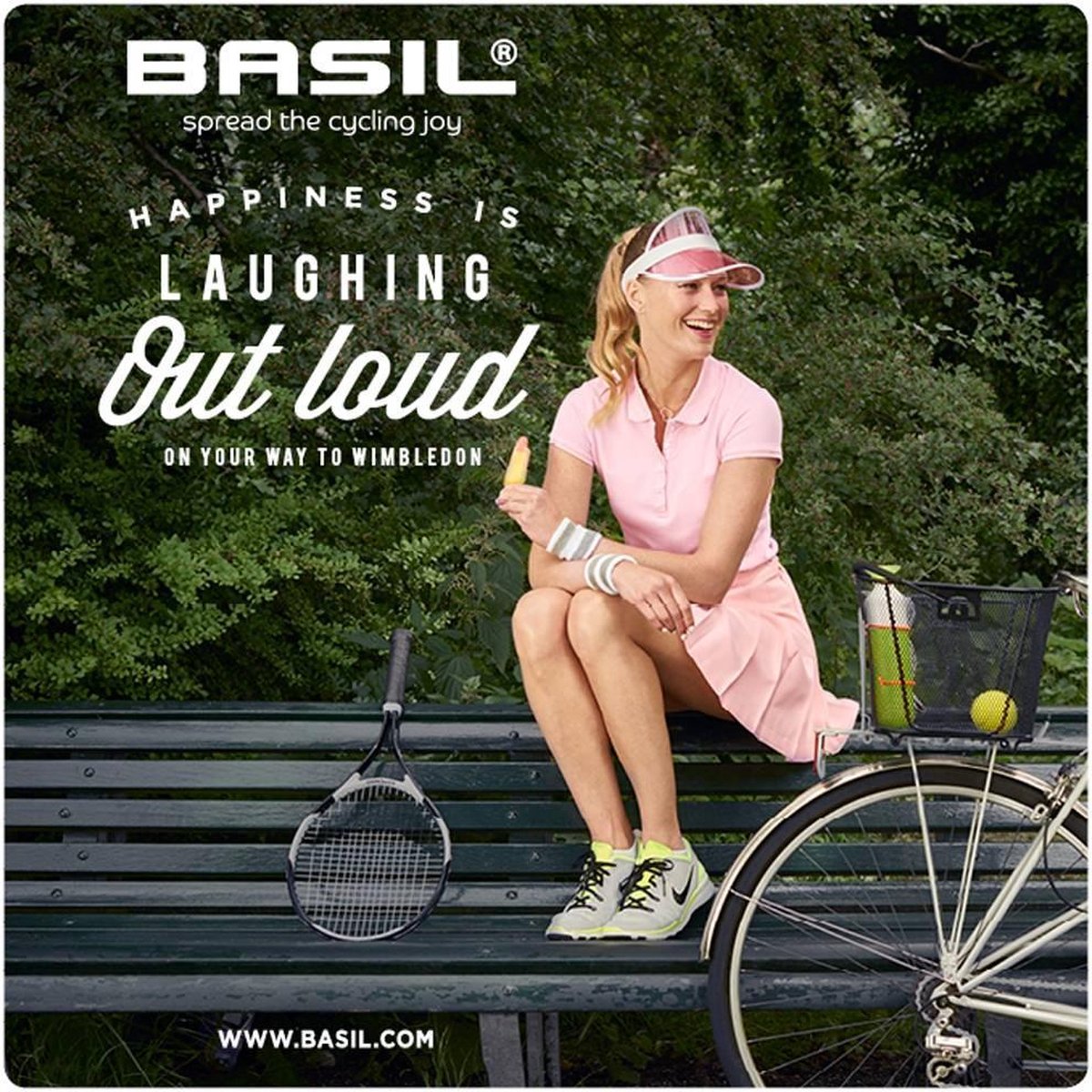 fietsmand basil bold large - inclusief clever bevestigingssysteem 45 x 34 x 31 cm - zwart