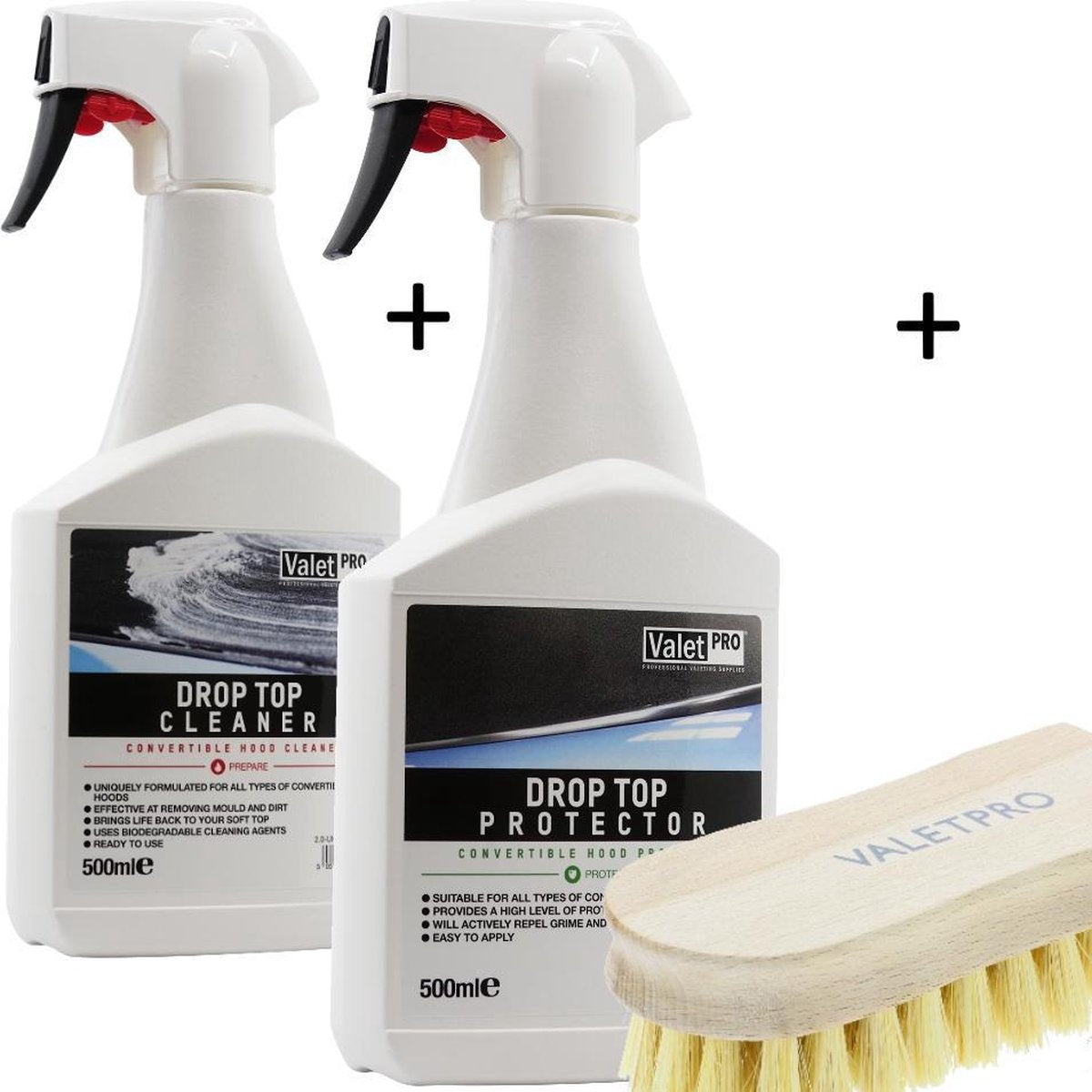 Valet pro-Cabrio Top Behandeling-Cabriolet reinigingspakket- twv € 51