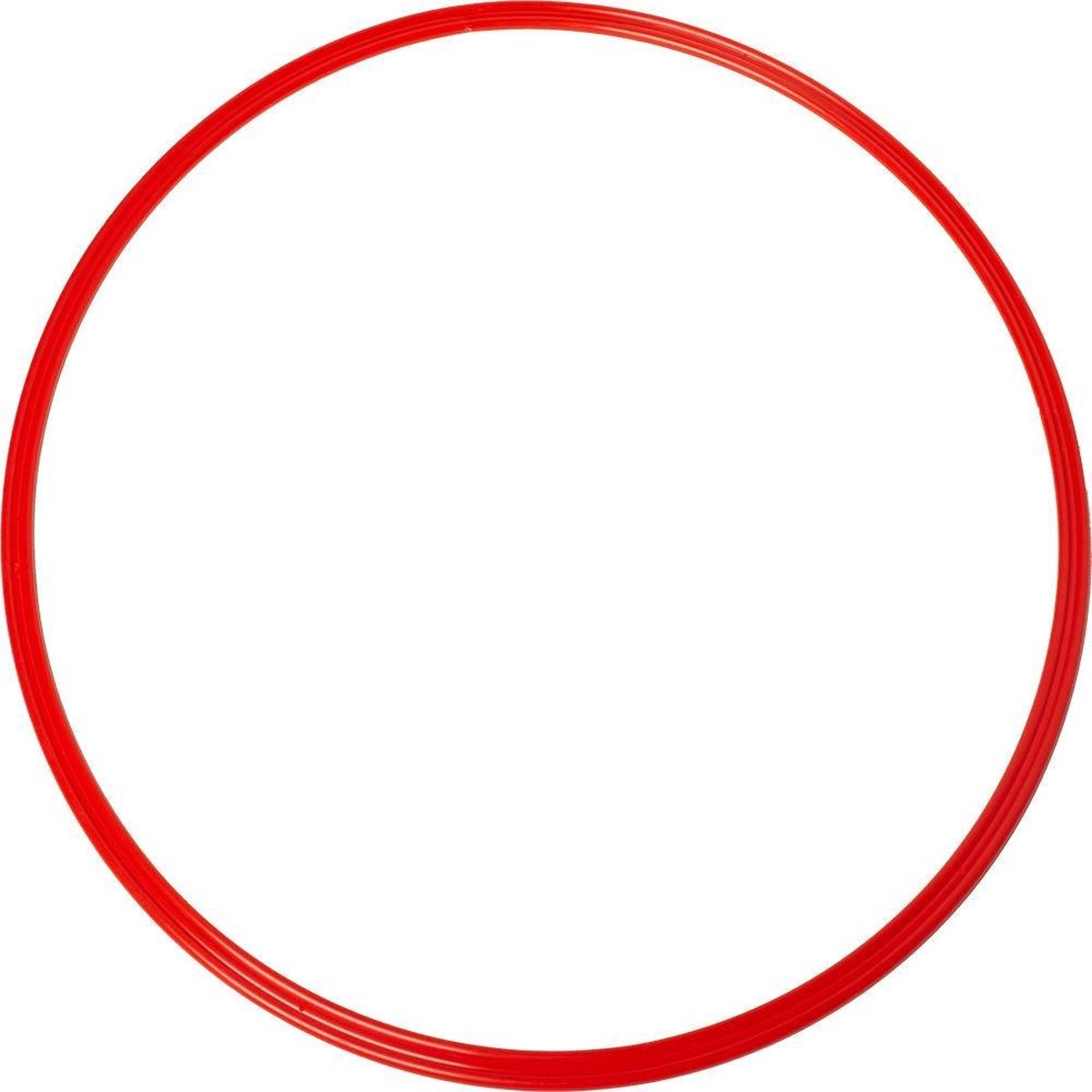 Cawila hoepels Medium 50 cm | Trainingsringen | Agility | Rood | 10 stuks