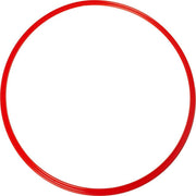 Cawila hoepels Medium 50 cm | Trainingsringen | Agility | Rood | 10 stuks