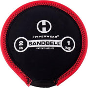 Hyperwear SandBell 1 kg (2 lbs) - rood