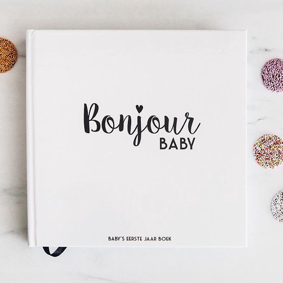 Baby's Eerste Jaar Boek Bonjour To You