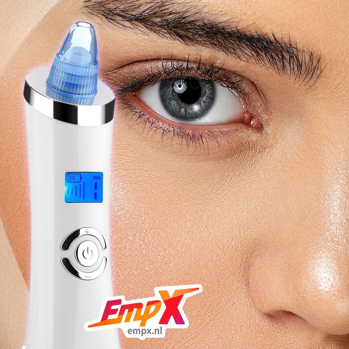 Professionele Blackhead Remover met 5 Zuigkracht niveaus - Elektrische mee eter verwijderaar - Gezichtsreiniger met 5 opzetstukken