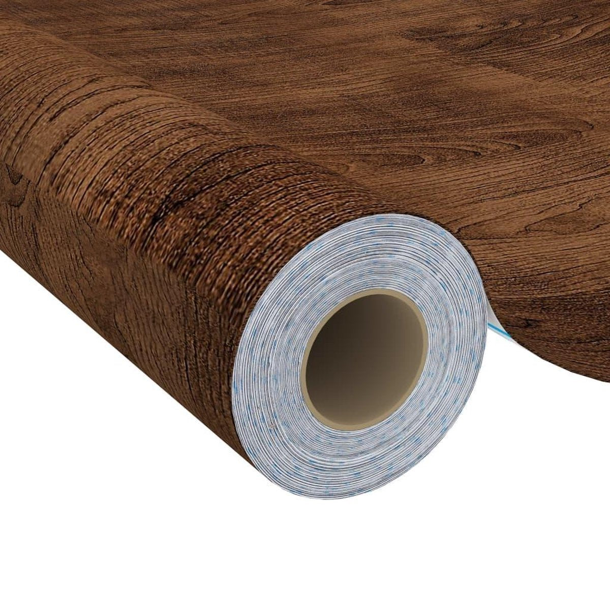 vidaXL Deurfolies zelfklevend 2 st 210x90 cm PVC donkereikenkleurig  VDXL_146112