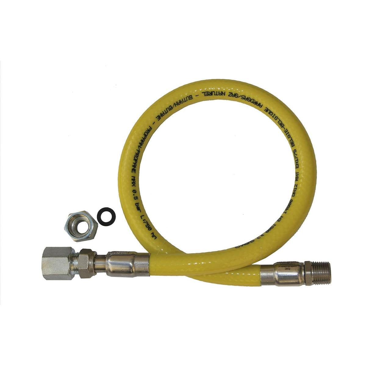 SCANPART 5400650093967 ovenonderdeel & -accessoire Gasslang Metallic