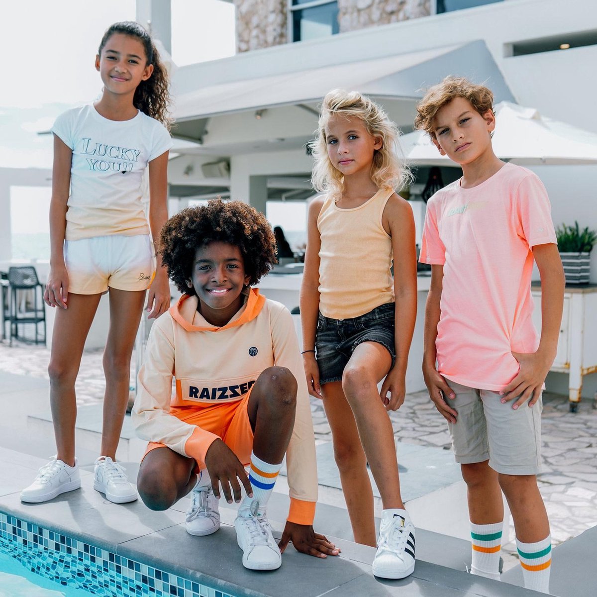 Raizzed meiden t-shirt Alexandria Pastel Sinas