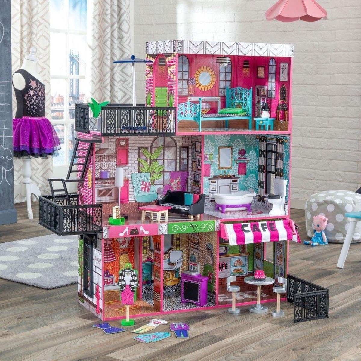 KidKraft Brooklyn's Loft poppenhuis