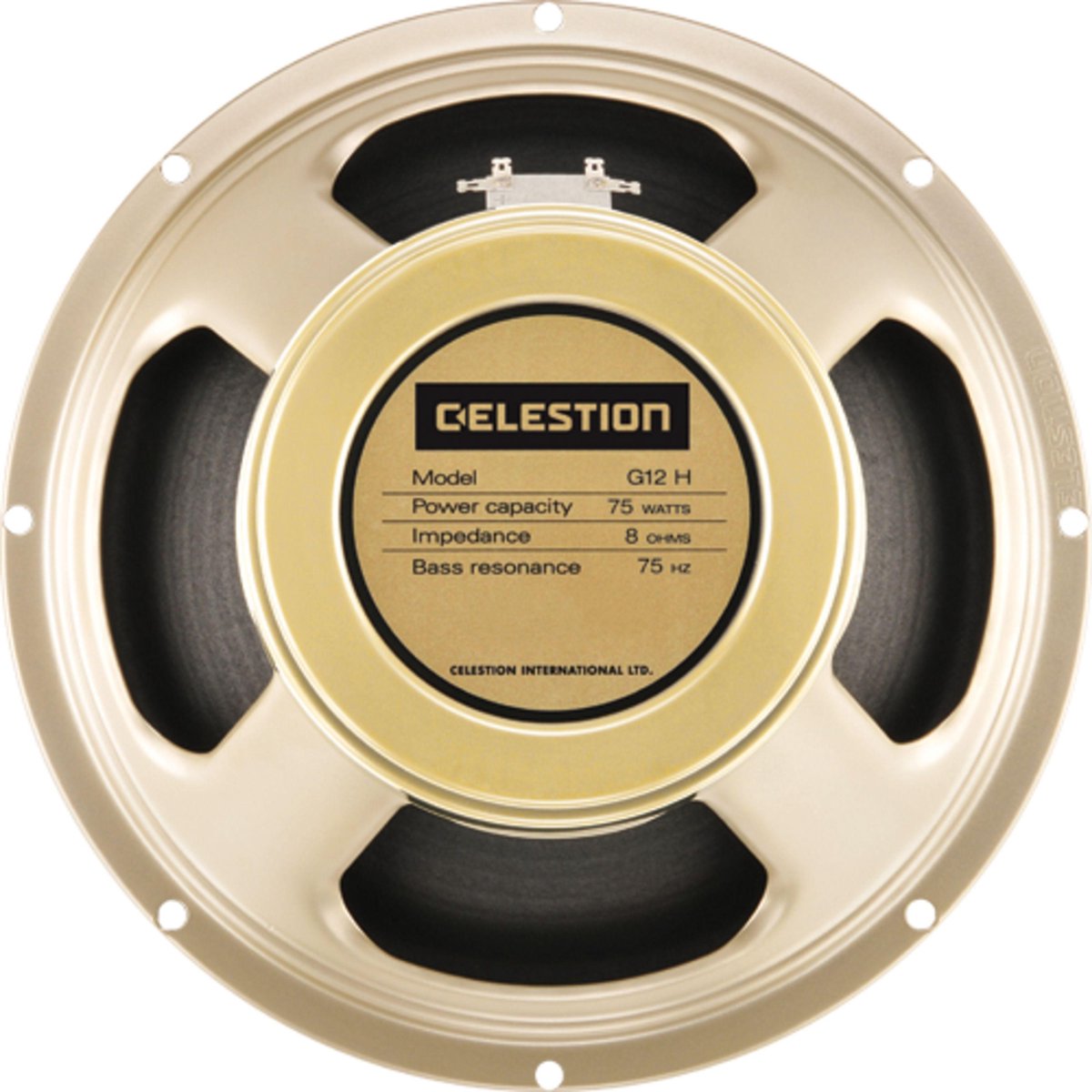 G12H-75 Creamback 12" Speaker 8 Ohm Classic Series
