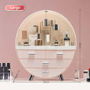 Baymate Mode Lade Make-Up Opbergdoos Badkamer Borstel Lippenstift Houder Desktop Acryl Sieraden Cosmetische Huidverzorging Organizer Rack Pink L