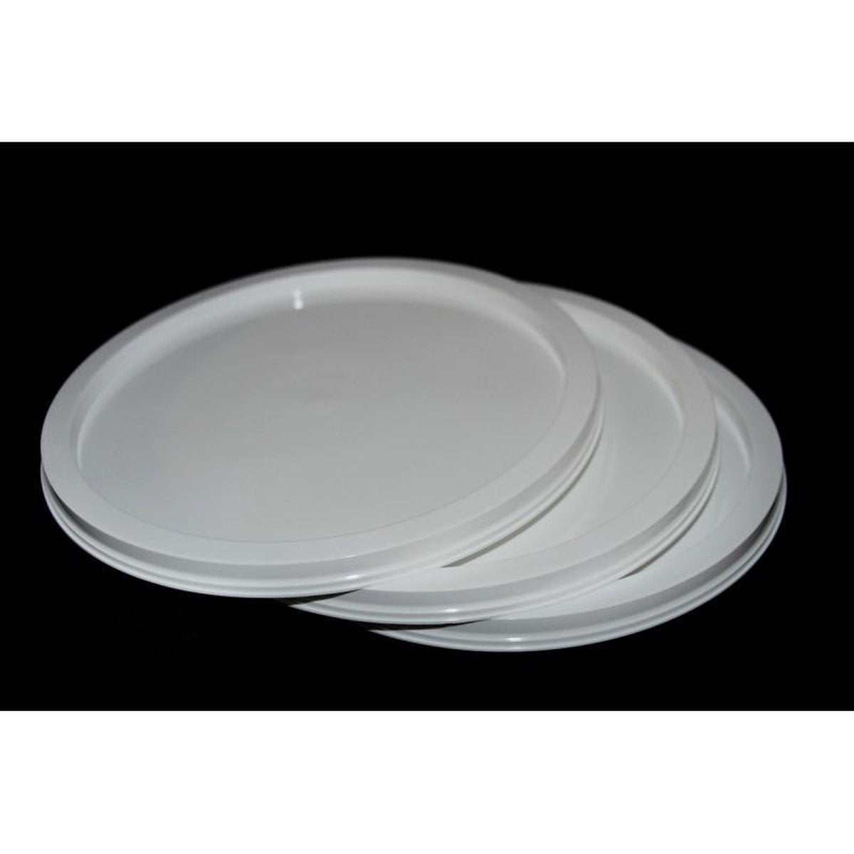 VOORDEELPAK: 5 Pakjes van Doorzichtige ronde plastic voedsel containers