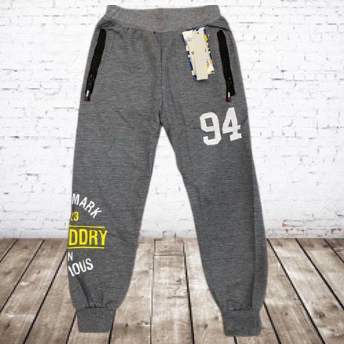 S&C Joggingbroek jongen 94 grijs - 146/152