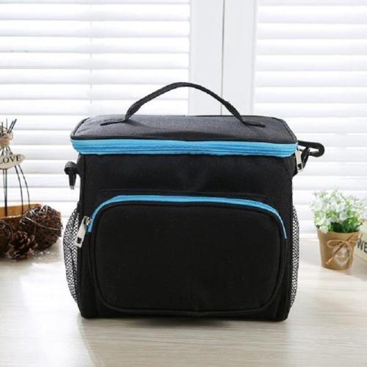 Portable Ice Pack Oxford-doek Draagbare geslingerde lunchbox Geïsoleerde lunchtas