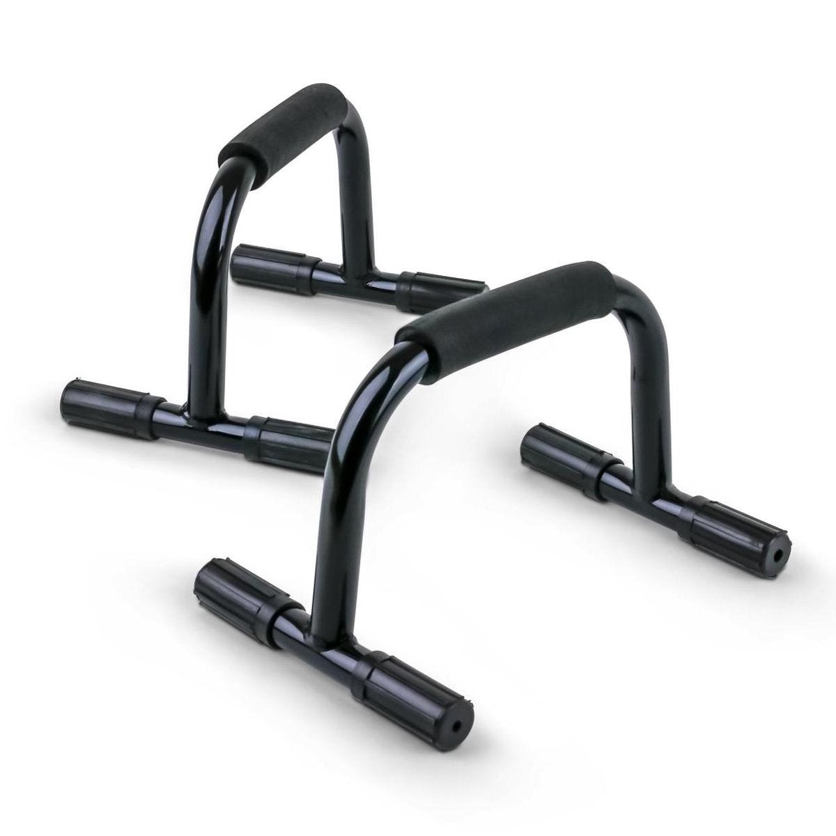 Vinex - Push up Bar Iron - Stabiele Opdruksteunen - Parallettes - Push-up Bar - Push-up Steun - Opdrukbeugel - Push-upbar - Opdruksteun - set van 2 stuk - Staal Frame - Zwart